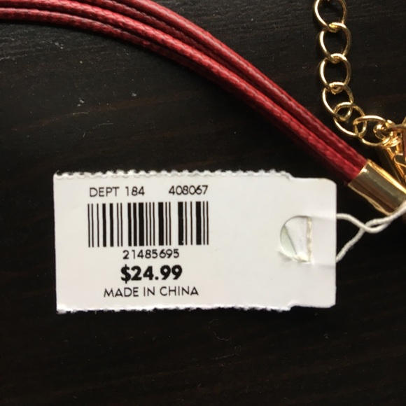 Layered statement necklace - Picture 5 of 5